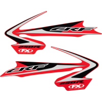 (image for) Factory Effex OEM Shroud and Tank/Shroud Graphics, Style 09 for CRF250R 04-09