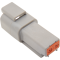 (image for) Gray 2-Pin Receptacle
