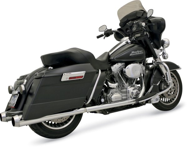 BASSANI XHAUST Bassani Power Curve True-Dual Crossover Header Pipes