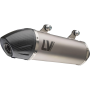 (image for) LeoVince X3 Evo Slip-On Muffler - Stainless Steel