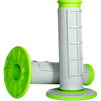 (image for) Renthal Dual-Compound Half-Waffle Grips - Green