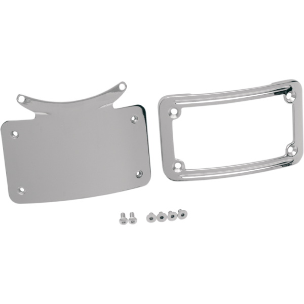 Kuryakyn Curved License Plate Frame