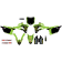 (image for) D'Cor Visuals Complete Graphics Kit - 21 Monster Energy, black background