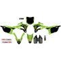 (image for) D'Cor Visuals Complete Graphics Kit - 21 Monster Energy, black background