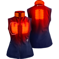 (image for) Women's 7V Torrid Softshell Heated Vest 2.0 - Navy, M