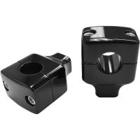 (image for) Square Column Riser Kit 1.5" Black
