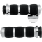 (image for) Air Cushioned Grips 3-ring w/ throttle boss Chrome