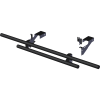 (image for) Rear Double Tube Bumper for Polaris Ranger Full-size 2x4/4x4/6x6