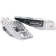 (image for) Thrashin Supply Co. P-54 Extra Grip M-Eight Driver Footpegs, Chrome