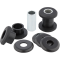 (image for) Polyurethane Riser Bushing Kit - Black