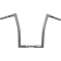 (image for) 1 1/4" EZ Install Flat Top Handlebars - Chrome, 16" Rise