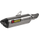 (image for) Akrapovič Single Titanium Muffler w/ Carbon End Cap for Kawasaki EX500 Ninja 500 24, Z500 24