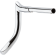 (image for) 1 1/4" Bagger Prime Ape Handlebars, Chrome, 10" End Rise