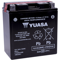 (image for) Yuasa High-Performance AGM Battery YTX20CH-BS