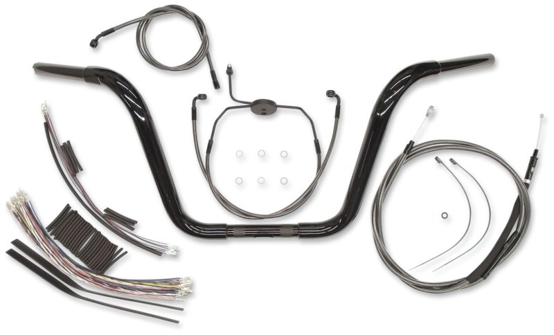 (image for) MAGNUM Caliber Ape Hanger Bar Kit 14" - Black