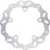 (image for) Galfer Stainless Steel Front Rotor - Semi-floating