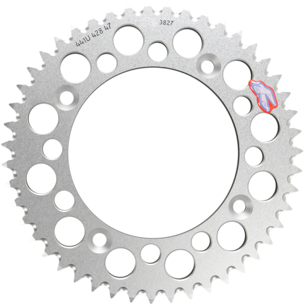 (image for) Renthal Rear Sprocket - 47T, Silver