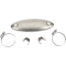(image for) FMF Universal Titanium Header Heat Shield