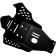 (image for) AXP Racing Plastic Skid Plate - Kawasaki KX250 21-24 - Black