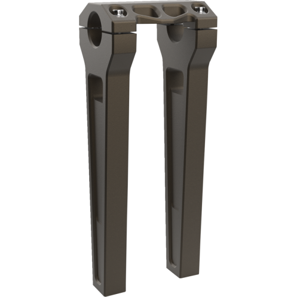 (image for) LA Choppers Performance Riser 1-1/4" Straight 10" Bronze