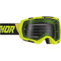 (image for) Thor Regiment Goggles - Lime/Black (Smoke Lens)