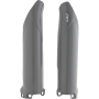 (image for) Acerbis Lower Fork Cover Sets/Shoe Protectors for Inverted Forks - Gray