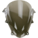 (image for) Zero Gravity Double Bubble Windscreen, Light smoke