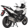 (image for) Akrapovič Single Titanium Muffler w/ Carbon End Cap for Honda NT1100 22-25