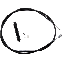 (image for) Drag Specialties Black Vinyl High Efficiency Clutch Cable - 0652-1440