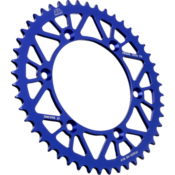 (image for) JT Sprockets RaceLite Blue Aluminum Rear Sprocket 1211-2577