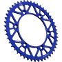 (image for) JT Sprockets RaceLite Blue Aluminum Rear Sprocket 1211-2577