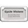 (image for) Cycle Visions Beveled License Plate Frame - Chrome