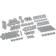 (image for) Deluxe Bolt Cover Kit, Chrome