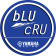 (image for) 4" Yamaha Blu Cru decal (ea.)