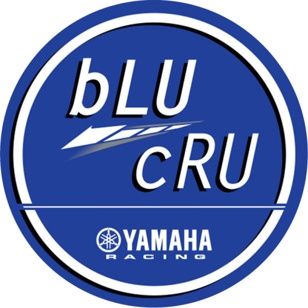 (image for) D'COR VISUALS 4" Yamaha Blu Cru decal (ea.)