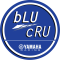 (image for) 4" Yamaha Blu Cru decal (ea.)