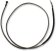 (image for) Black Pearl Braided DOT Hydraulic Clutch Line 74"