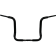 (image for) 1 1/2" EZ Install Round Top Handlebar - Black, 14" End Rise