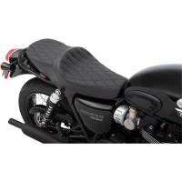 (image for) Low-Profile Touring Seat - Double diamond black