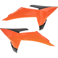 (image for) Radiator Shroud/Louver - Orange/black