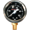 (image for) Oil Pressure Gauge - Black Face, Bottom Port