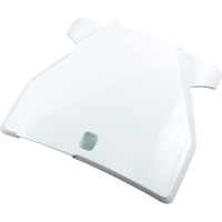 (image for) White Front Number Plate