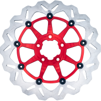 (image for) 12.5" Full-floating Rotor, Red Carrier