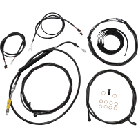 (image for) LA Choppers Midnight Braided Plug-and-Play Kit for 21-23 FLTRX/S/ST (8-10in.)