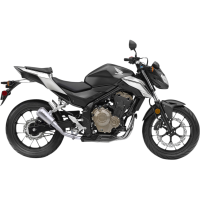 (image for) LV-10 Stainless steel Slip-On for HONDA CB500X 17-18