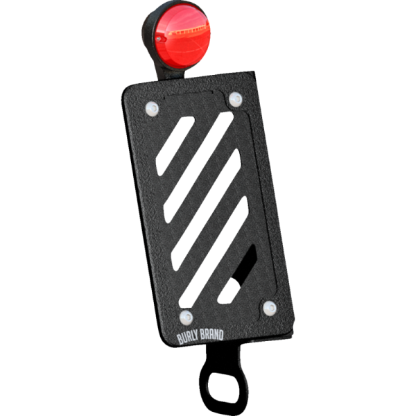 Burly Brand Slash Cut Vertical LED Taillight and License Plate Kit