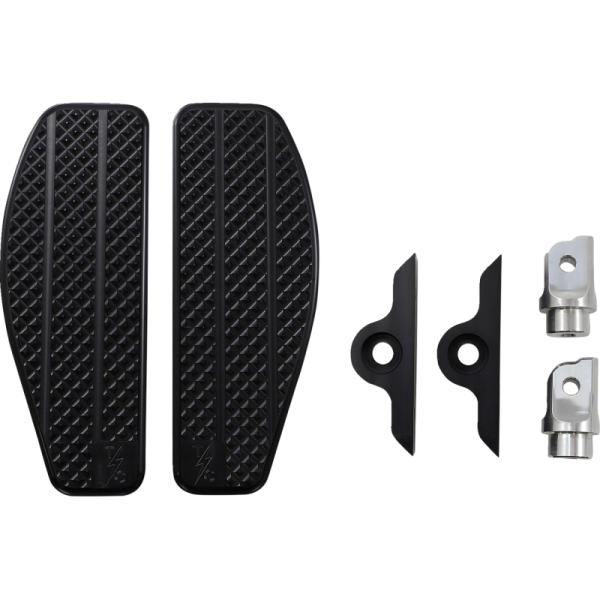 (image for) Thrashin Supply Co. Mini Driver Floorboards Black Anodized (M-Eight Softail)