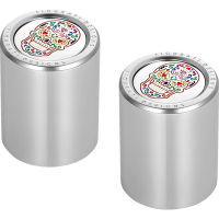 (image for) Docking Cover Mirror Polished w/ Sugar Skull