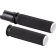 (image for) Arlen Ness Knurled Grips - Chrome