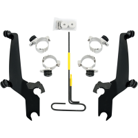 (image for) Trigger-Lock Mount Kit, Polished for Honda VT600CD Shadow VLX Deluxe 93-07